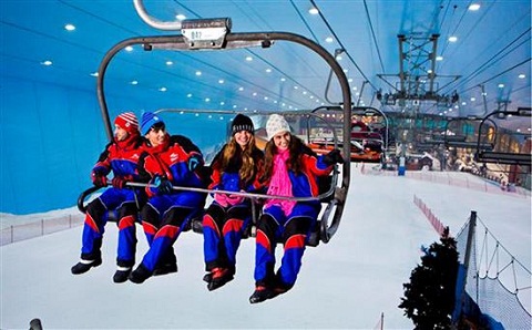 Ski Dubai – khu trượt tuyết nhân tạo khổng lồ