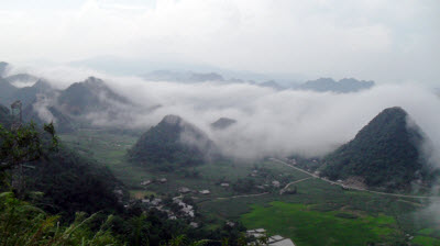Lũng vân - thung lũng mây ở Hòa Bình