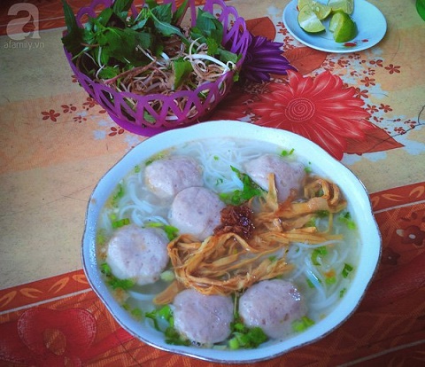 Bún mọc Kim Sơn – món ăn dân dã Ninh Bình