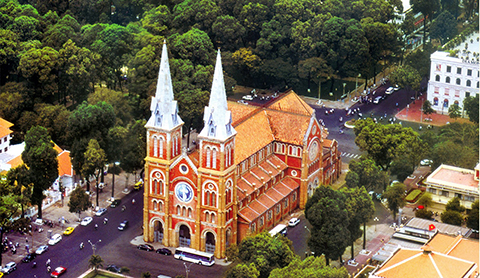 nhà thờ chính tòa ở Sài Gòn