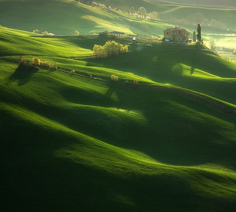 Tuscany sở hữu 1 khung cảnh đẹp tuyệt vời