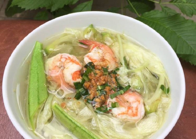 Canh chua tôm so đũa đơn giản nhưng vị đậm đà