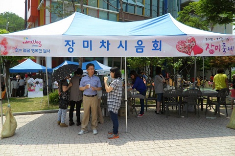 Khám phá lễ hội hoa hồng ở Hàn Quốc