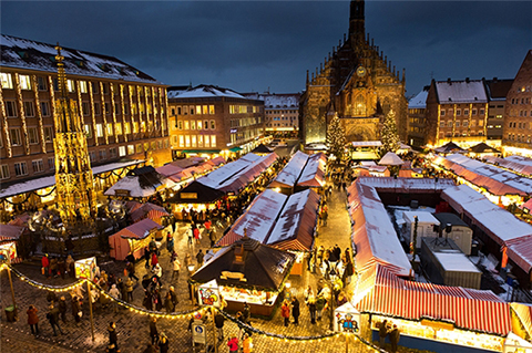 Chợ Giáng sinh Christkindlesmarkt – Đức