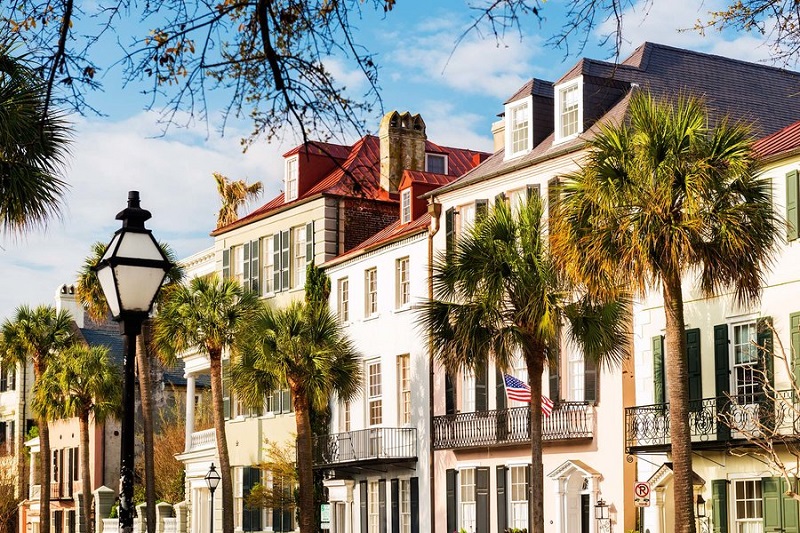  Charleston xinh đẹp và yên bình này nằm ở bang Nam Caroline