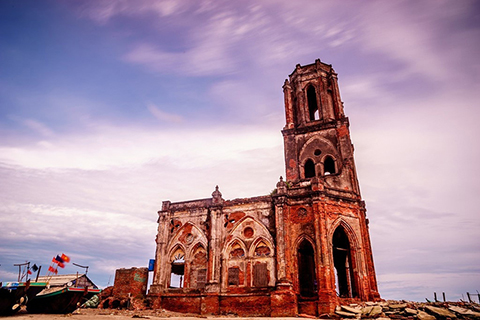 Nhà thờ đổ biển Xương điền Nam Định