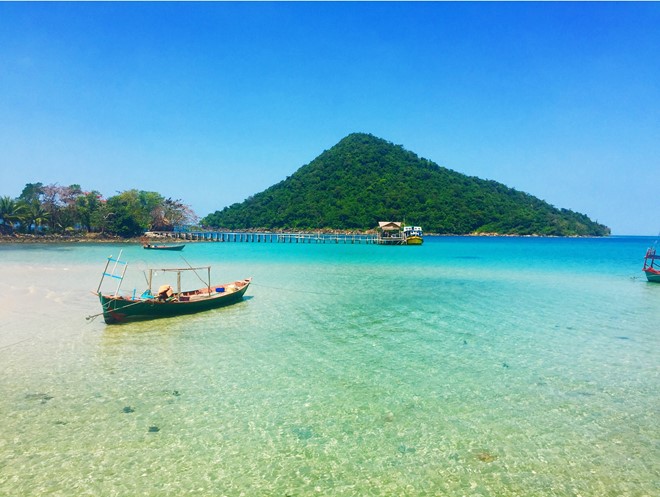 Chuyến đi đảo Koh Rong không tốn kém của Thảo Trang
