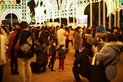 Lễ hội ánh sáng ở Nhật Bản 