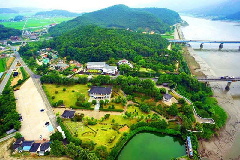 Đảo Ganghwa nhìn từ trên cao