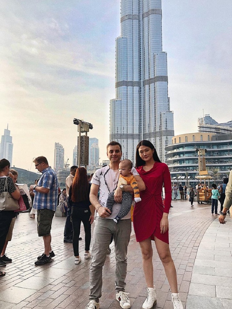 Gia đình Kha Mỹ Vân vừa có chuyến du lịch tại thành phố Dubai