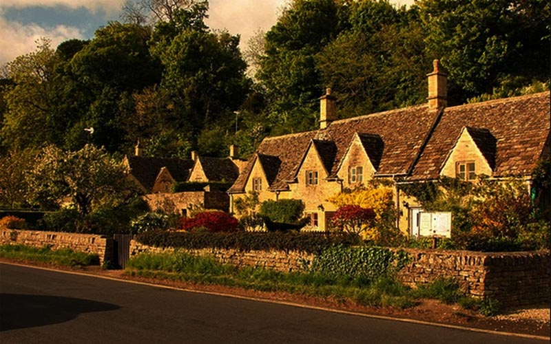 Làng cổ Bibury nước Anh