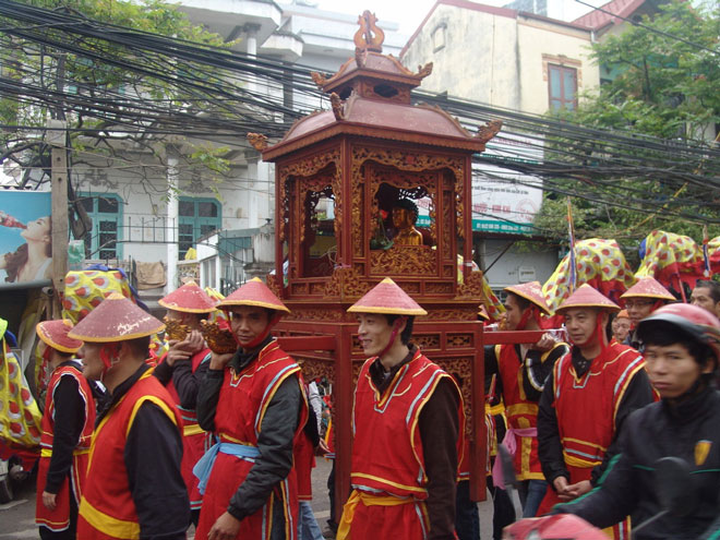 lễ hội đình làng Quảng Bá3