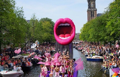 Lễ hội đồng tính ở Amsterdam 2018 sẽ diễn ra vào Thứ Bảy, ngày 4 tháng 8