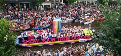 Lễ hội đồng tính ở Amsterdam là niềm tự hào của cộng đồng LBGT