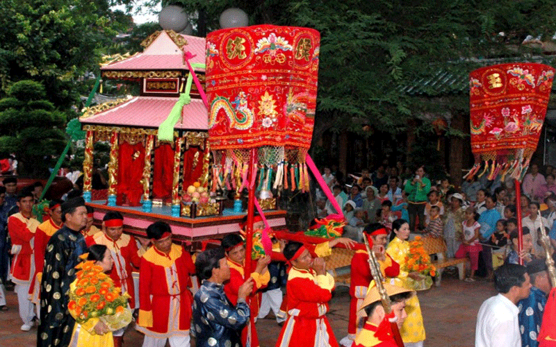 Lễ hội Bà Thu Bồn diễn ra hằng năm