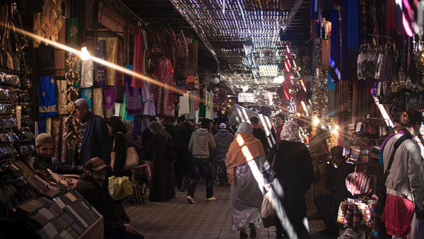 Khu chợ đồ cũ ở Medina