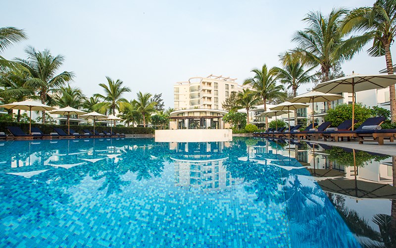 Điểm nhấn của Melia Resort là được thiết kế theo phong cách hiện đại