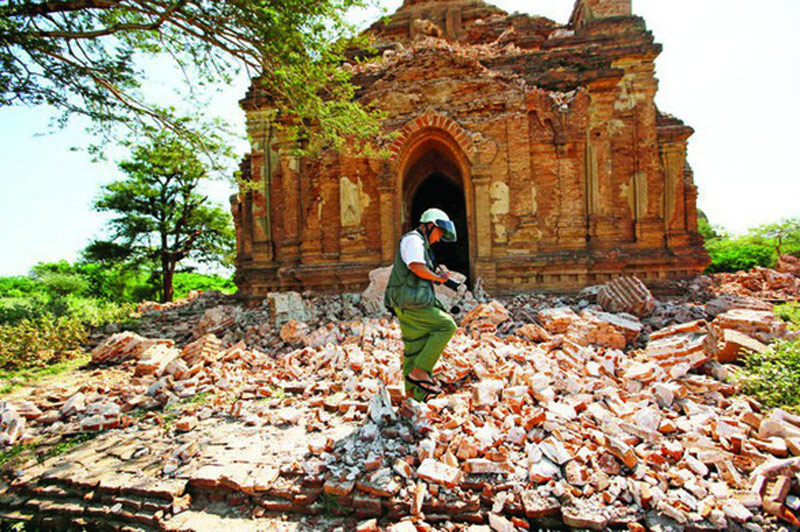 Myanmar cấm du khách leo lên các ngôi chùa ở Bagan
