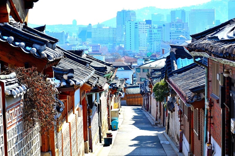 Làng cổ Bukchon Hanok điểm đến không thể bỏ qua ở Seoul