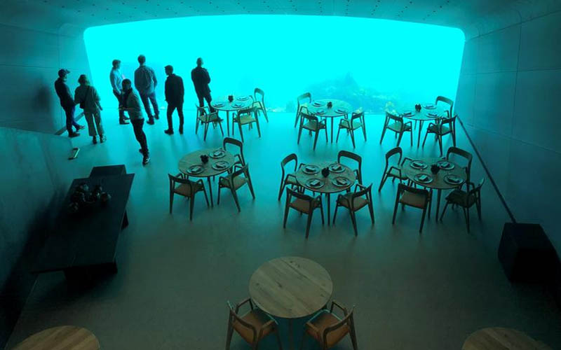 Chiêm ngưỡng nhà hàng dưới nước đầu tiên ở châu Âu