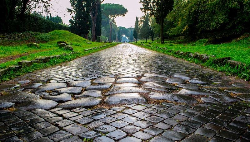 con đường ở roma