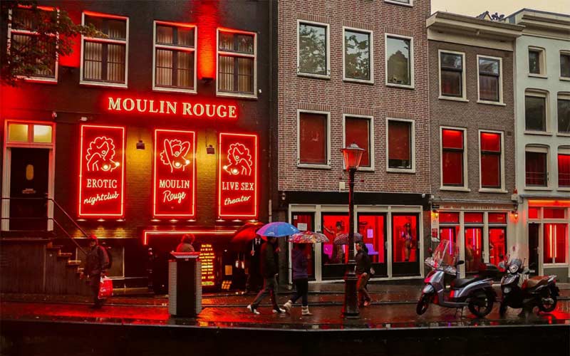 phố đèn đỏ Amsterdam
