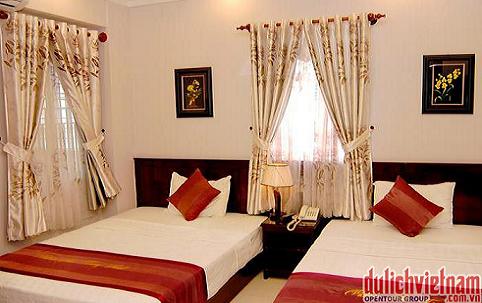 Phòng deluxe khách sạn Victorian Nha Trang