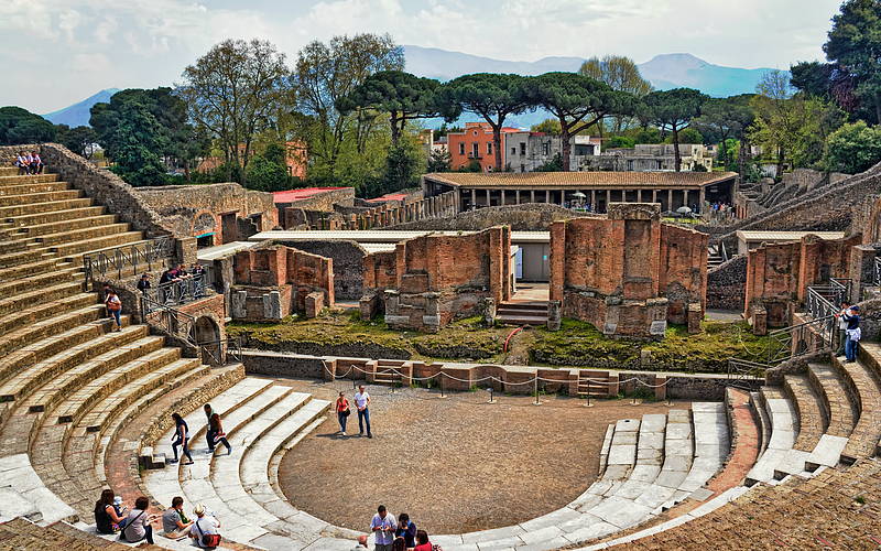 Tìm lại dấu xưa oai hùng của thành cổ Pompeii