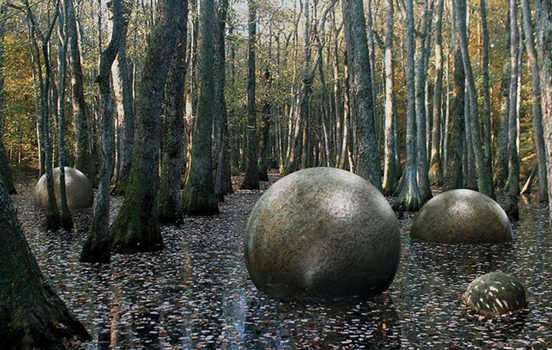 Có giả thuyết cho rằng những viên đá liên quan đến người ngoài hành tinh 
