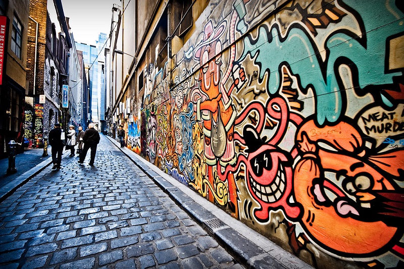 Những con ngõ sở hữu tác phẩm đường phố tuyệt đẹp tại Melbourne