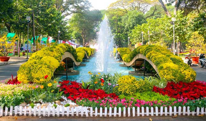 Hội hoa xuân Tết Mậu Tuất 2018 tại Đà Nẵng