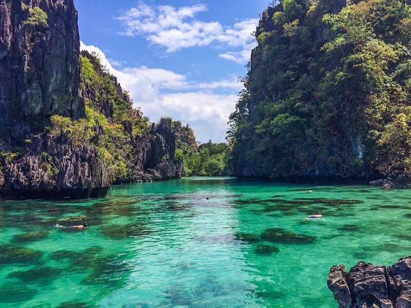 thiên đường biển tại Philippines