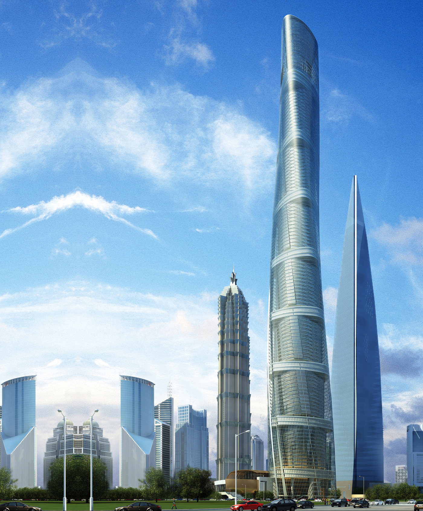 Tòa tháp cao nhất Trung Quốc