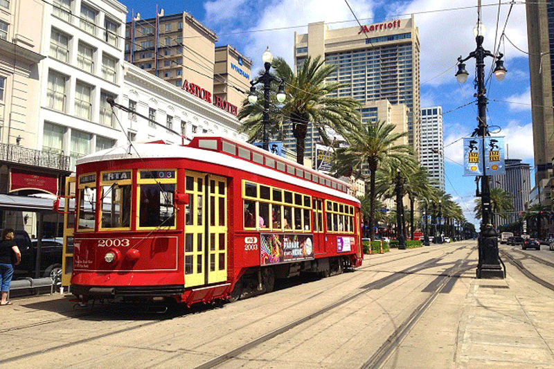 Đây là tuyến xe điện lâu đời nhất ở New Orleans 
