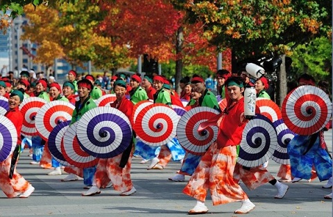  Yosakoi - điệu múa tập thể đặc trưngvăn hóa Nhật