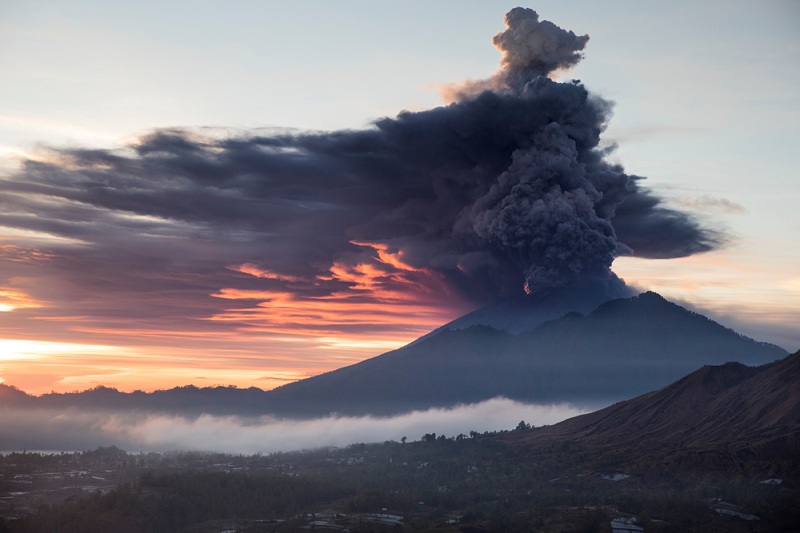 Bali dần ổn định sau khi núi lửa Agung phun trào