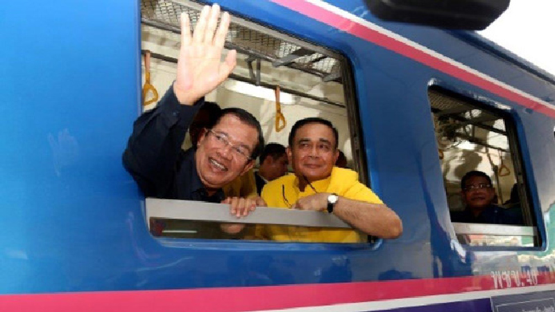Tuyến đường sắt kết nối Campuchia và Thái Lan chính thức được khánh thành