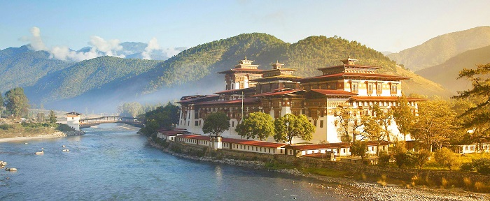 Cung điện Punakha Dzong, tour du lịch Bhutan