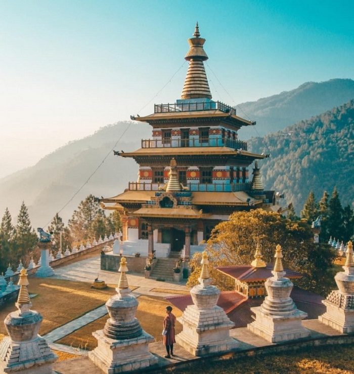 Tháp Khamsum Yulley Namgyal Chorten, tour du lịch Bhutan