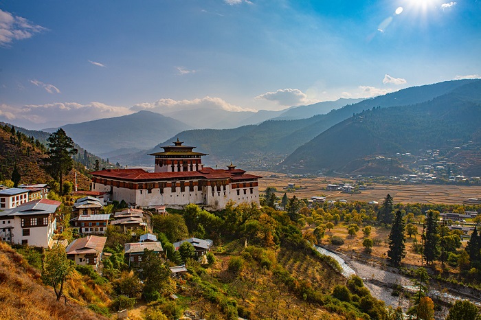 Tu viện Rinpung Dzong, tour du lịch Bhutan