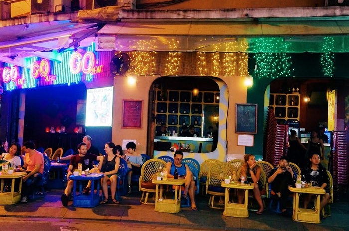 khu phố ẩm thực Sài Gòn