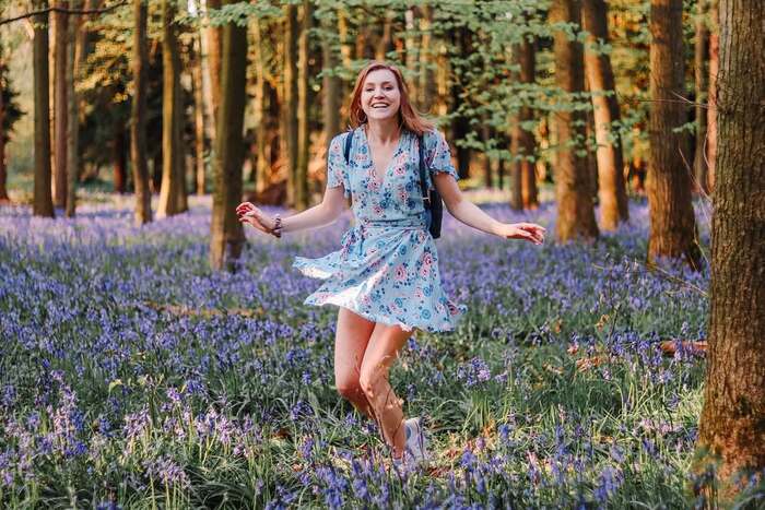 Mùa hoa Bluebells ở Anh được xem là biểu tượng mùa xuân của xứ sở sương mù