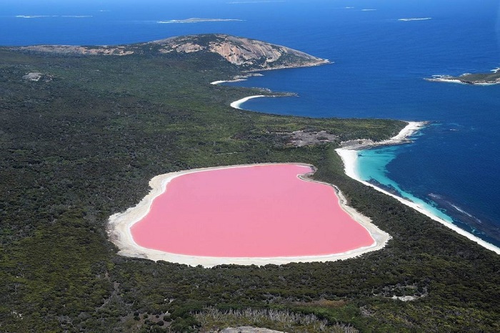 Hồ nước màu hồng - một trong những địa điểm kỳ lạ nhất hành tinh