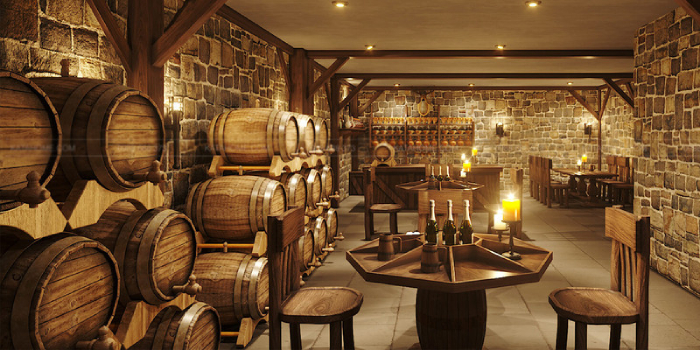 Bạn có thể thăm quan và thưởng thức rượu tại chính nhà máy