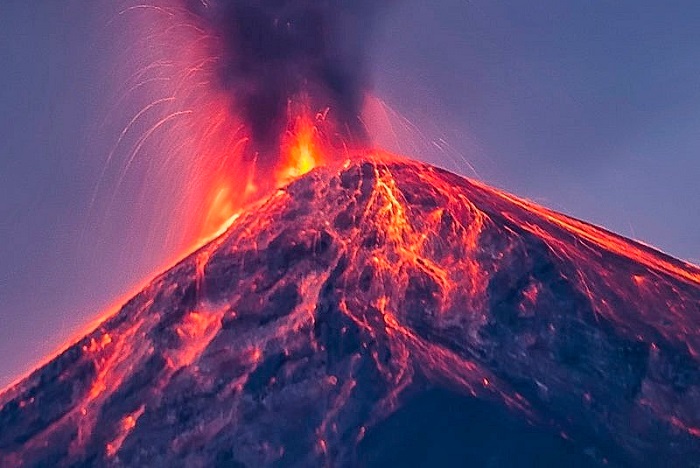 núi lửa nổi tiếng Pacaya 
