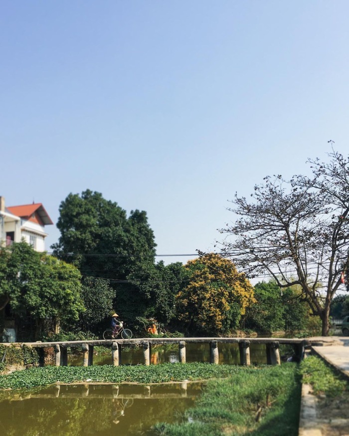 Chiếc cầu đá làng Nôm làng Nôm Hưng Yên