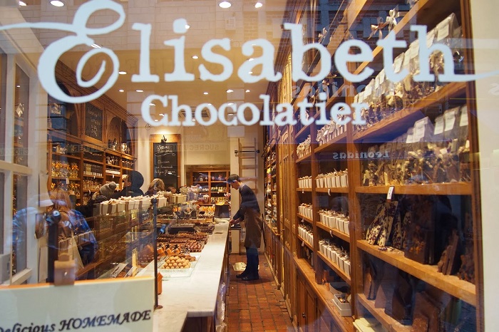 Elisabeth - địa chỉ mua socola ngon ở Brussels