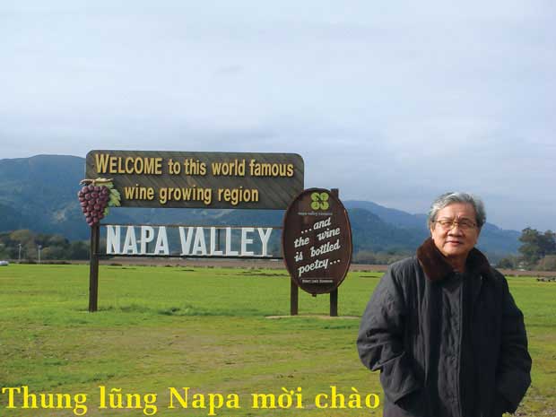 Thung lũng mộng mơ Napa, California