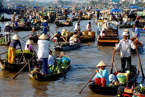 Chợ nổi Phụng Hiệp đắm say lòng du khách