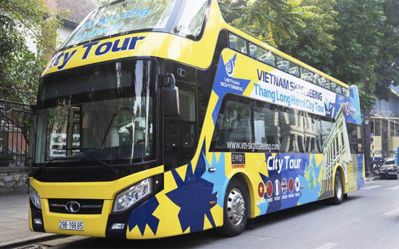 xe bus city tour Hạ Long 